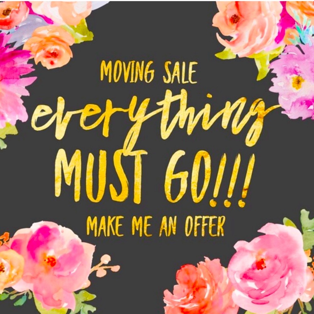 Moving Sale